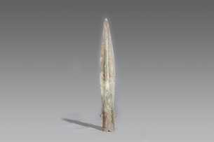 YB0419战国虎纹青铜矛